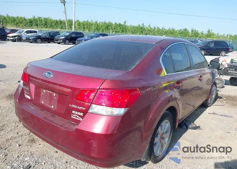 2011 Subaru Legacy 2.5I Premium из США, поврежденный, VIN 4S3BMBC65B3264888